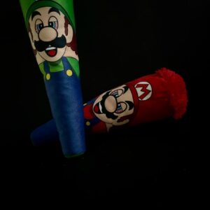 Cojin porro Mario y Luigi